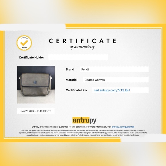 Fendi Authentic Coated Canvas Bag - Picture 8 of 8